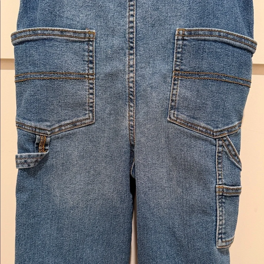 🧵 OshKosh B’gosh 5T Denim Overalls | Classic Vestbak Toddler Jean Dungarees